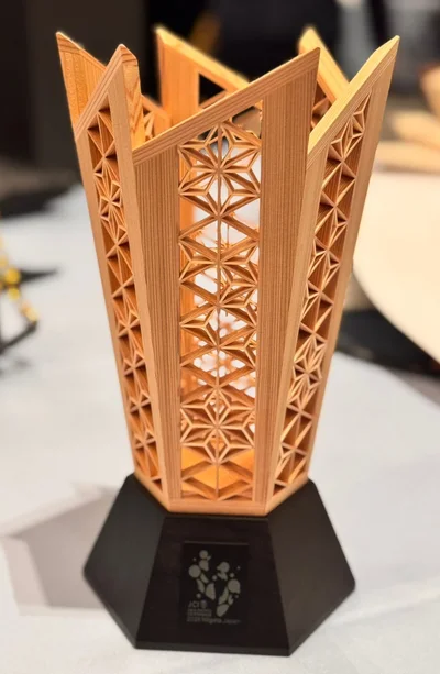 The JCI ASPAC 2026 Most Outstanding Local Organization trophy