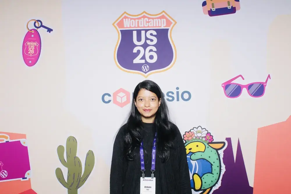 Afshana Diya at WordCamp US 2026