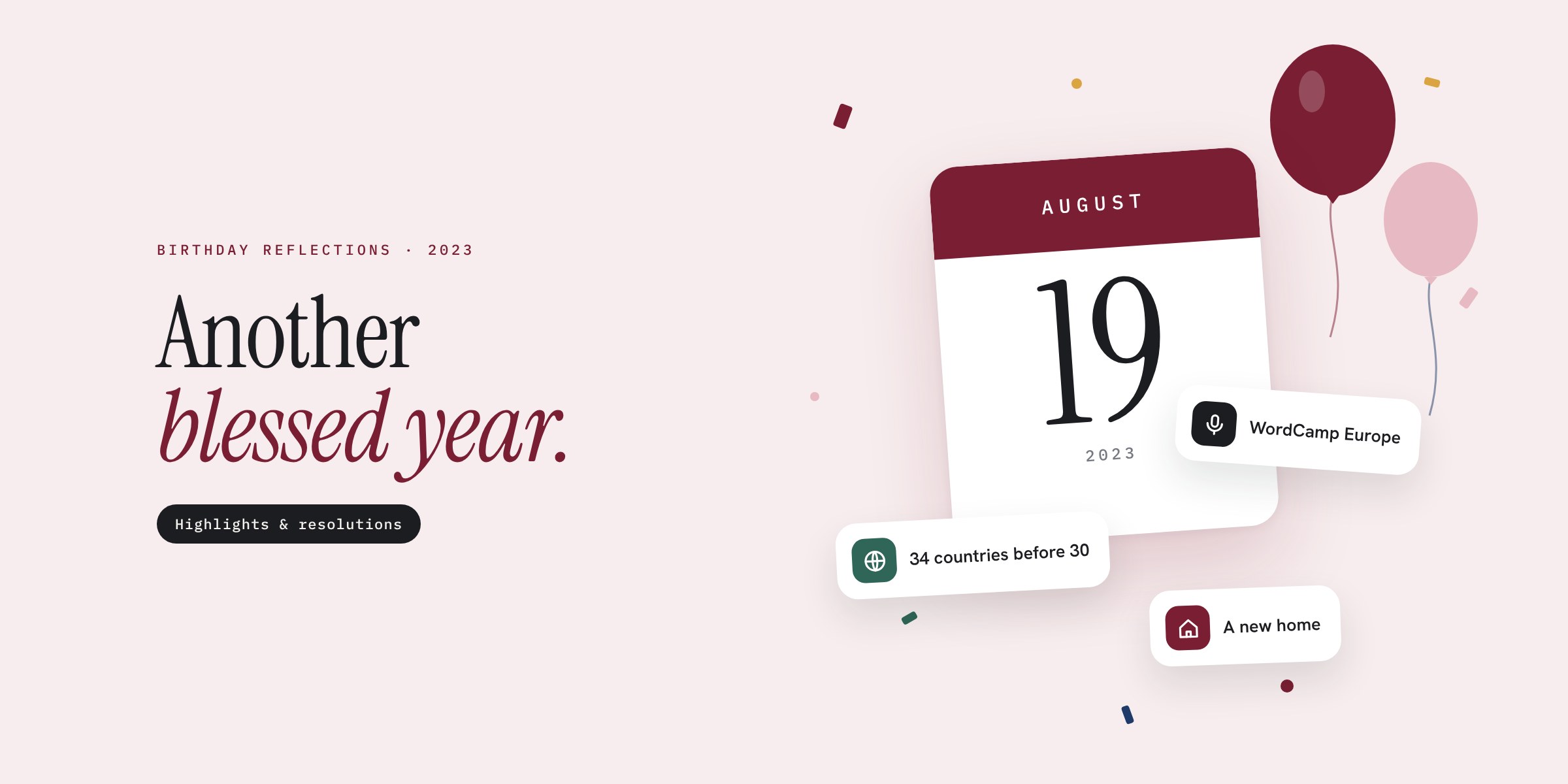 Another Blessed Year: My Birthday Reflections & Resolutions [2023]