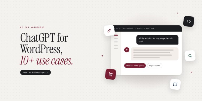 chatgpt for wordpress banner 768x384