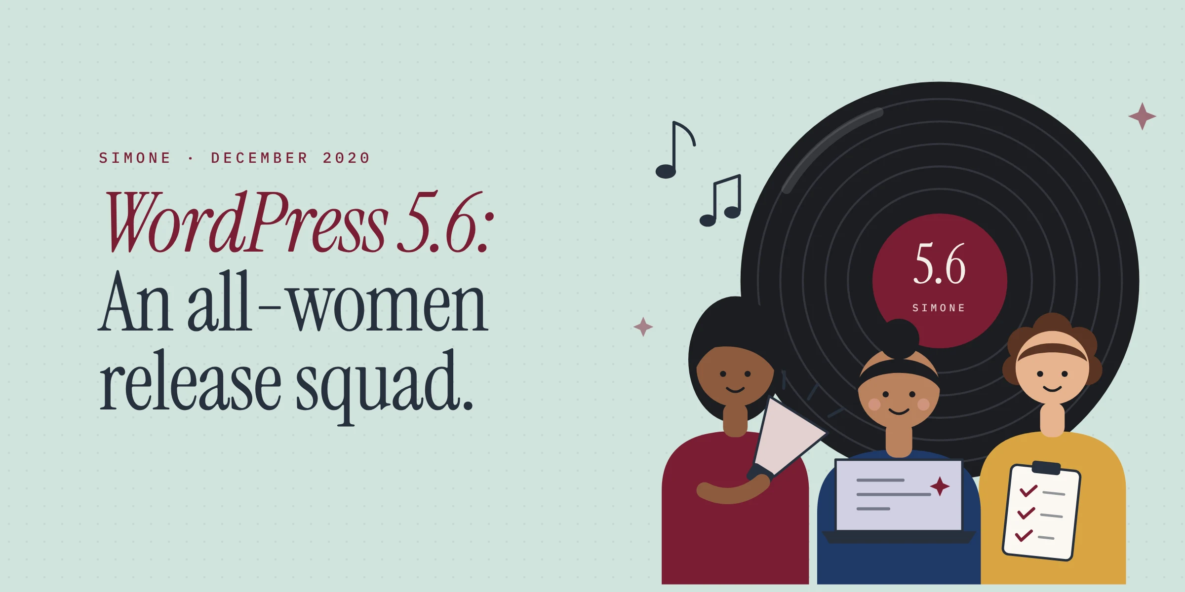 WordPress 5.6: An All-Women Release Squad